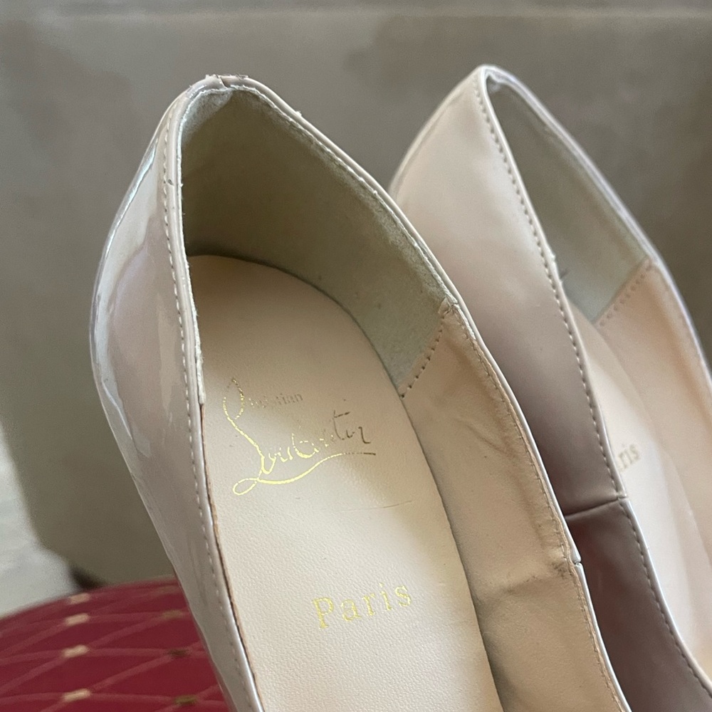 Christian Louboutin Peeptoe Heels - Picture 9 of 9